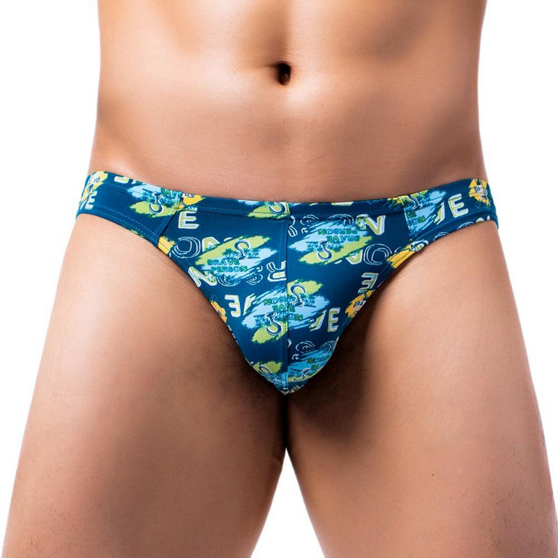 BRAVE PERSON Seksikad meeste aluspesu Stringid Nailonist Meeste aluspüksid G-stringid Prindiga aluspüksid Stringid meestele Bikiinipüksid 2023 Uus