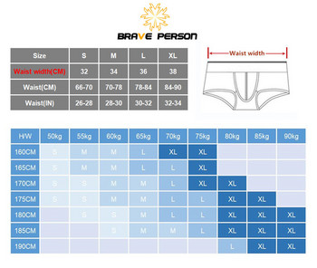 Брендово бельо Brave Person Висококачествени мъжки слипове Прозрачни мрежести секси долни гащи Мъжки слипове 4 цвята Безплатна доставка B1142
