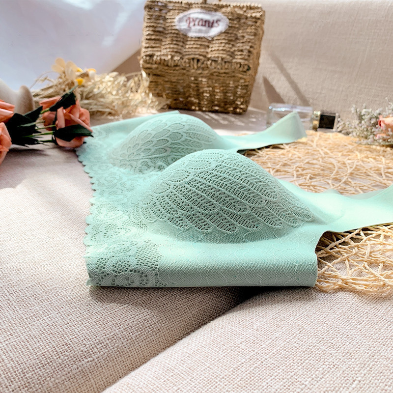 Σουτιέν χωρίς σύρμα Άνετα και χωρίς ραφές Γυναικεία εσώρουχα δαντέλα συν μέγεθος Εσώρουχα Σουτιέν χωρίς ραφές Push Up bralette Brassiere