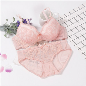podstavljeno donje rublje japanska moda ružičasti grudnjak i komplet gaćica žensko donje rublje seksi set seksi čipkasti intimni set