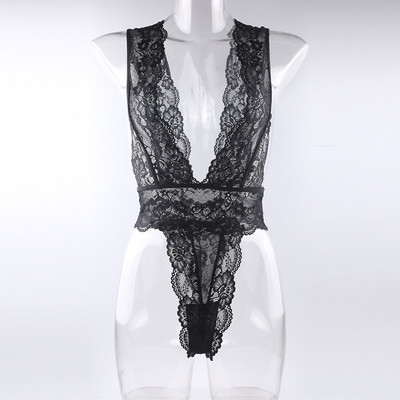 YiDuo čipkasti bodi Ženski tanki bodi bez rukava bez leđa 2022. Ženski crni seksi bodi Body Top Femme bodi ženskoe