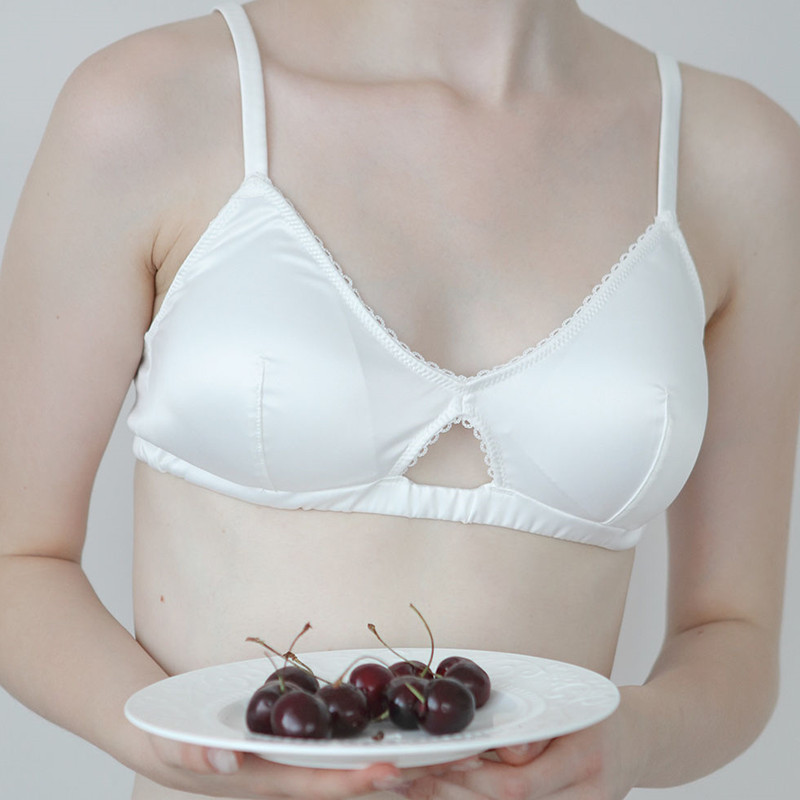 Set sutien și chiloți din mătase pentru Seturi de lenjerie intimă pentru damă Set de lenjerie lenjerie sexy Bralette Push Up Top femei femei 2 piese Haine exotice