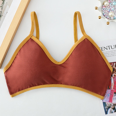 Naiste spordirinnahoidjad Kiiresti kuivavad elastsed polsterdatud jõusaalis jooksvad skeep rinnahoidjad ühevärvilised Fitness Yoga Sport hingavad topid