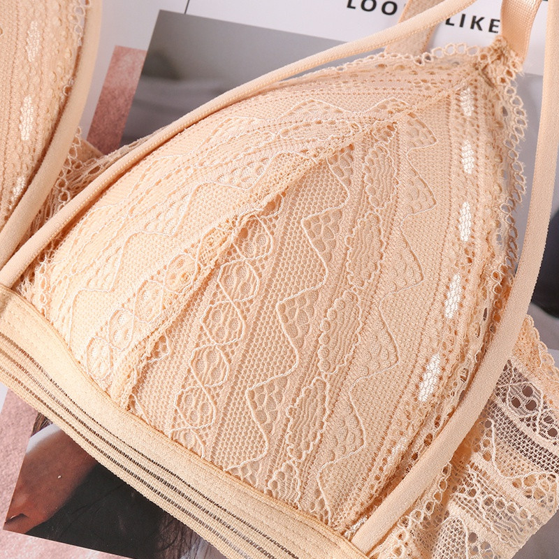 Lillelised pitsist rinnahoidjad naistele pitsist rinnahoidja Push Up rinnahoidja Seksikas pesu Deep V rinnahoidja Naiste traadita aluspesu Prantsuse bralette