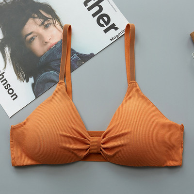 Sutiene din bumbac pentru femei Sutien Push Up Lenjerie sexy Sutien fără sârmă Sutien căptușit Confort Top Bralette pentru femei Lenjerie de corp fără cusături