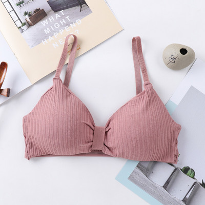 Sutiene din bumbac pentru femei Sutien Push Up Lenjerie sexy Sutien fără sârmă Sutien căptușit Confort Top Bralette pentru femei Lenjerie de corp fără cusături