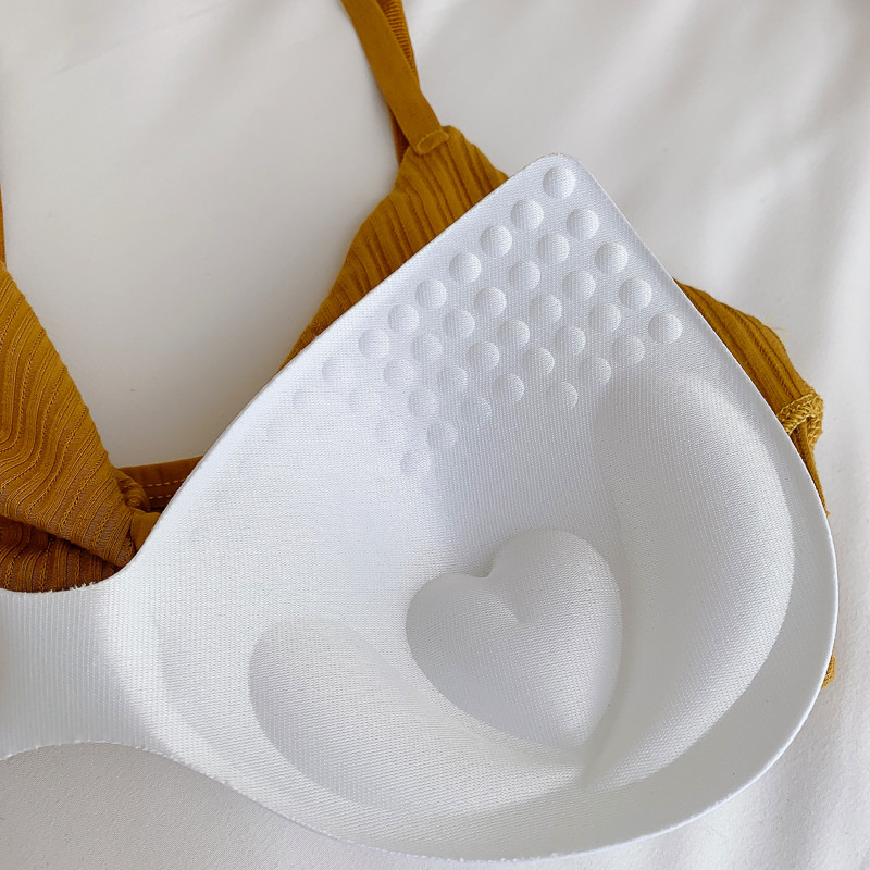 Sutiene din bumbac pentru femei Sutien Push Up Lenjerie sexy Sutien fără sârmă Sutien căptușit Confort Top Bralette pentru femei Lenjerie de corp fără cusături