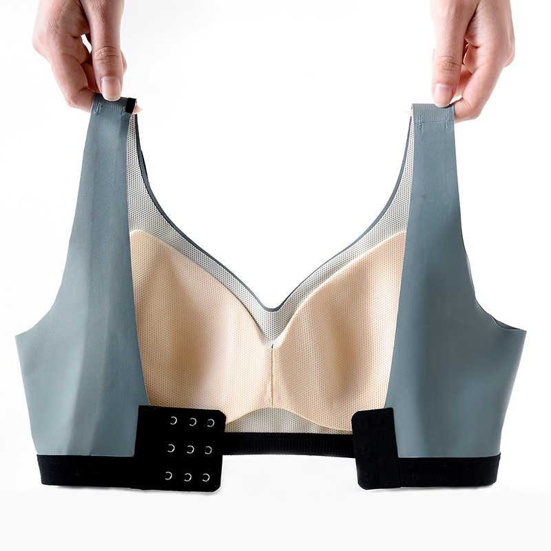 Acid hialuronic Întreținere fără marcaj Lenjerie de corp Vestă adeziva Spate frumos Somn confortabil Fără inel de oțel Sutien respirabil