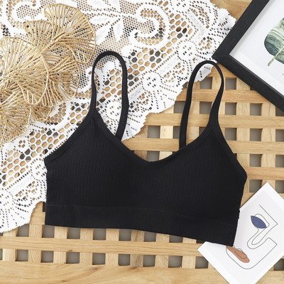 ASHEYWR Sutiene la modă pentru femei, frumusețe, spate, rezistent la șocuri, cu push-up, lenjerie de corp, solidă, antrenament, sexy, respirabilă, cu sutien pentru femei