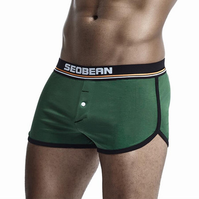 SEOBEAN Lenjerie de corp Bărbați Pantaloni de dormit Boxeri Pantaloni scurți Pijamale din bumbac Pantaloni scurți pentru lounge pentru bărbați Pijamale pentru bărbați Chiloți
