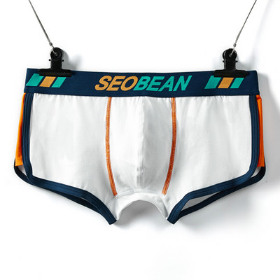 Pantaloni scurți SEOBEAN Lenjerie de corp pentru bărbați Boxeri, din bumbac, respirabil