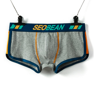Pantaloni scurți SEOBEAN Lenjerie de corp pentru bărbați Boxeri, din bumbac, respirabil