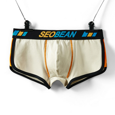 Pantaloni scurți SEOBEAN Lenjerie de corp pentru bărbați Boxeri, din bumbac, respirabil