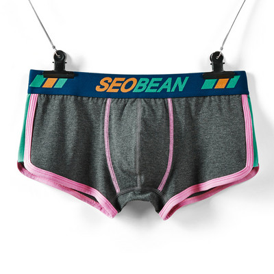 Pantaloni scurți SEOBEAN Lenjerie de corp pentru bărbați Boxeri, din bumbac, respirabil