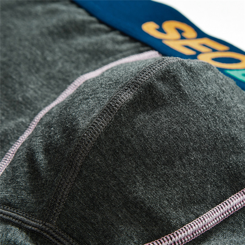 Pantaloni scurți SEOBEAN Lenjerie de corp pentru bărbați Boxeri, din bumbac, respirabil