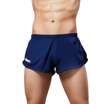 SEOBEAN Мъжки ежедневни къси панталони Comfort Breathe Freely Running Shorts Мъжки долнища за сън Летни къси панталони за фитнес Фитнес Домашни шорти