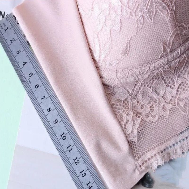 Ζωντανή μετάδοση καυτή σέξι δαντέλα μεγάλο μέγεθος όμορφο σουτιέν πλάτης λεπτό τμήμα μαζέψτε εσώρουχα απρόσκοπτα γυναικείο σουτιέν κατά της χαλάρωσης