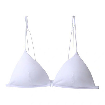 HIVOF γαλλικό μπροστινό κουμπί, τρίγωνο εσώρουχο κύπελλο, σέξι σουτιέν χωρίς σύρμα, λεπτό σουτιέν, εσώρουχα χωρίς ραφές, αντιθαμβωτικό σουτιέν