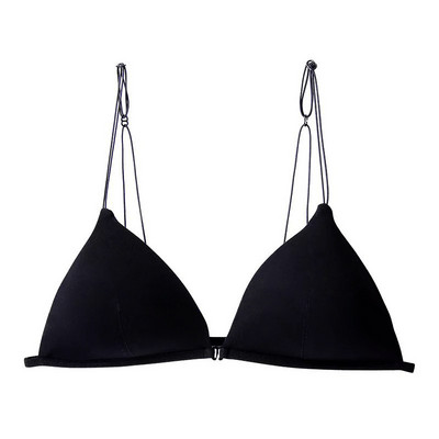 HIVOF γαλλικό μπροστινό κουμπί, τρίγωνο εσώρουχο κύπελλο, σέξι σουτιέν χωρίς σύρμα, λεπτό σουτιέν, εσώρουχα χωρίς ραφές, αντιθαμβωτικό σουτιέν