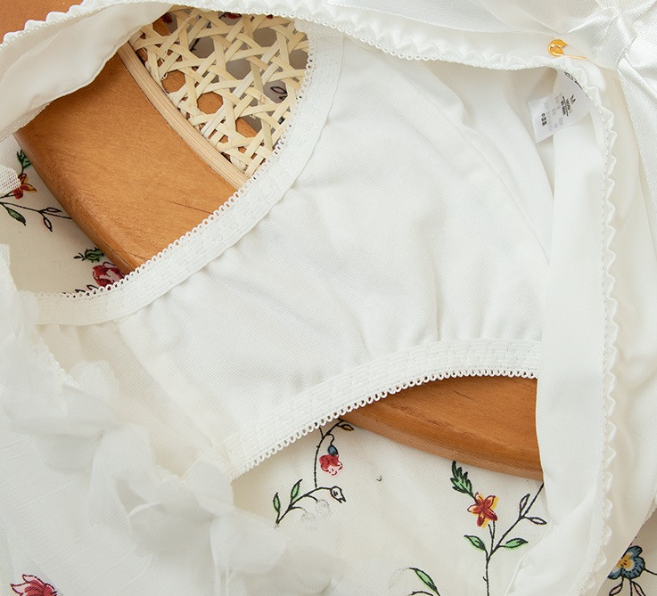 Wriufred rinnahoidja komplekt haldjas kaunitar terasrõngaga pesu pükste komplekt tüdruk värske pits õhuke tass seksikas magus kaar aluspesu õpilane