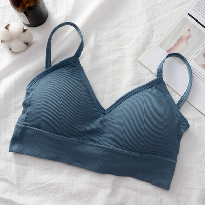 Σουτιέν σταυρού πλάτης 2021 Bralette Fitness Lace Λεπτό λουράκι ώμου Γυναικεία Αντι-ανάλαφρα αντικραδασμικά Push Up Sexy