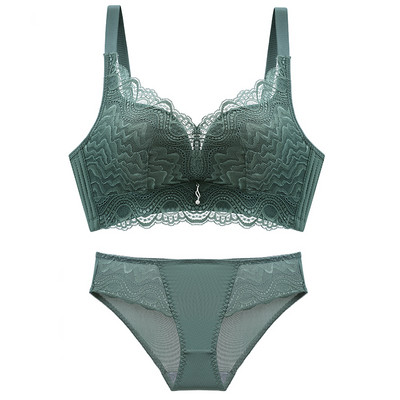 Punane meik Tai lateks ilma terasrõngata Lilled pitsist rinnahoidja kogutud reguleerimistüüp Rind Seksikas aluspesu Naiste topid Push Up rinnahoidjad Spo