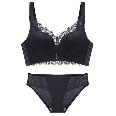 Punane meik Tai lateks ilma terasrõngata Lilled pitsist rinnahoidja kogutud reguleerimistüüp Rind Seksikas aluspesu Naiste topid Push Up rinnahoidjad Spo