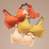 Spell Color Pad Cup σουτιέν από λατέξ Gather Sleep Sports Ρυθμιζόμενο αναπνεύσιμο στήθος Beauty Back Εσώρουχα για γυναίκες