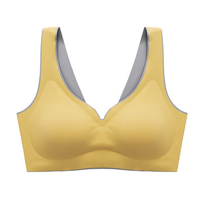 Spell Color Pad Cup σουτιέν από λατέξ Gather Sleep Sports Ρυθμιζόμενο αναπνεύσιμο στήθος Beauty Back Εσώρουχα για γυναίκες