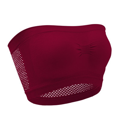 Naiste toruga ülaosa Olkaimeton Rinnahoidja Stretch Seksikas Aluspesu Ühevärviline Tüdrukute Bralette Õmblusteta rinnahoidja