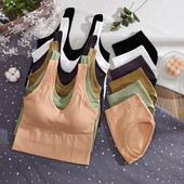 CHRLEISURE Σέξι Σετ Εσωρούχων Γυναικεία Σουτιέν Εσώρουχα Σετ Εσώρουχα Αθλητικά Μανίκια Πλεκτά Τυλιγμένα επάνω ασύρματα μαλακά σώβρακα