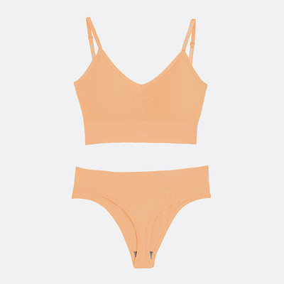 Set de lenjerie pentru femei Lenjerie intima pentru femei Sutien și chiloți fără fir Tanga Lenjerie intimă sexy