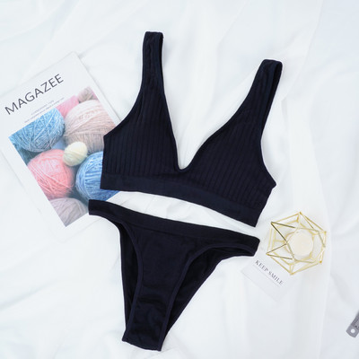 Σετ μπλούζες χωρίς ραφές Ψηλόμεση εσώρουχα Γυναικεία φόρμα εσωρούχων με μαλακή επένδυση Σετ εσώρουχα M-XL Σετ σουτιέν Bralette χωρίς πλάτη