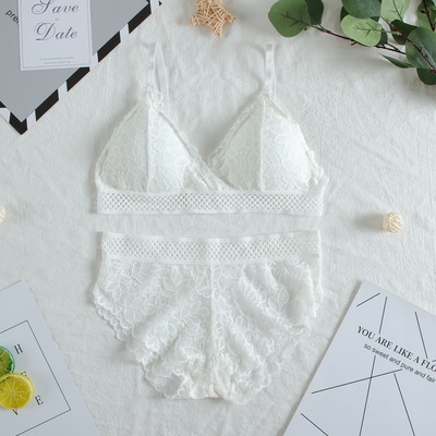 Jooksujooga fitnessi topid Naiste pitsist rinnahoidjakomplektid Seksikad pitsist aluspesu Traadita üliõhuke pesu Naiste rinnahoidja topid 2tk