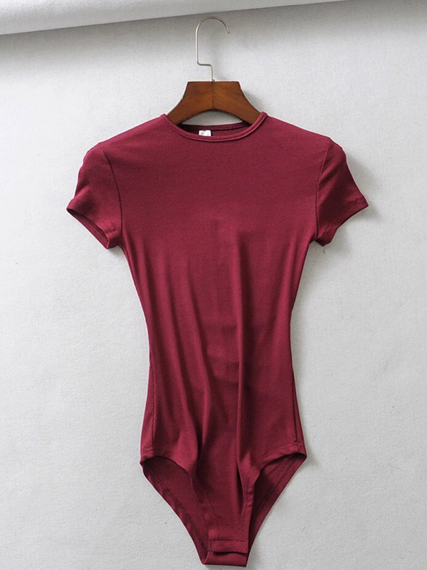 Suvised seksikad naiste õhukesed lühikeste varrukatega O-kaelusega topid Bodid Naistele püksid Streetwear dressid