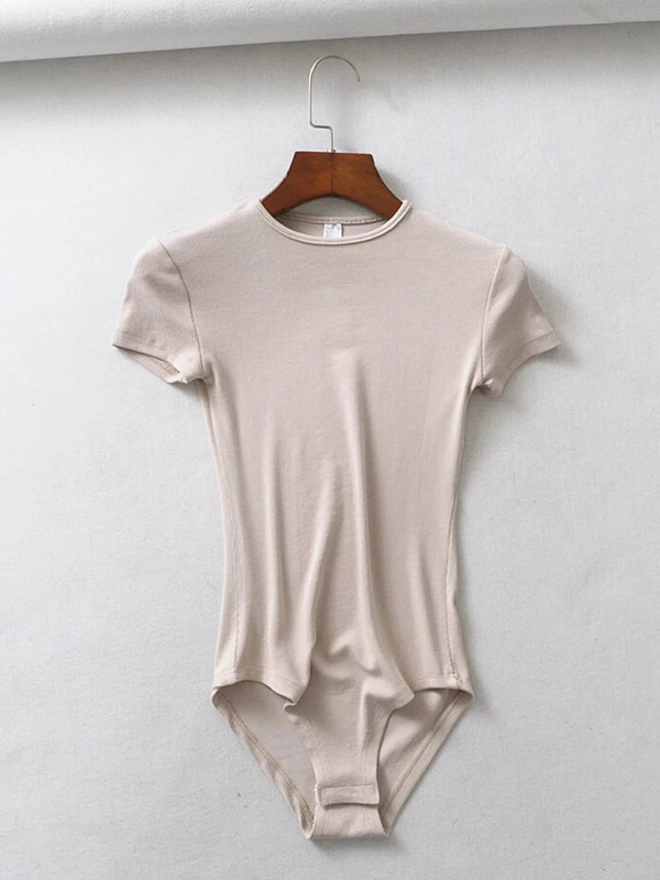 Suvised seksikad naiste õhukesed lühikeste varrukatega O-kaelusega topid Bodid Naistele püksid Streetwear dressid