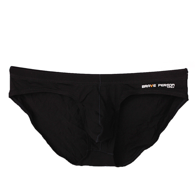 2020 Brand BRAVE PERSON Ανδρικά σέξι εσώρουχα σλιπ U κυρτά πουγκί μεγάλου πέους Σχέδιο Wonderjock Ανδρικά βαμβακερά σλιπ για ανδρικό μπικίνι