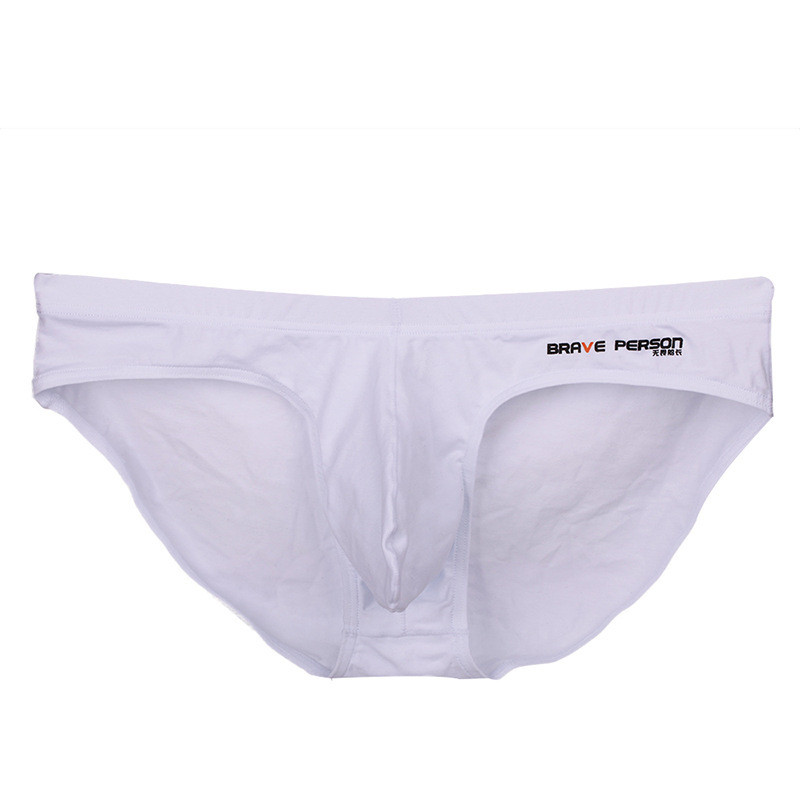 2020 Brand BRAVE PERSON Ανδρικά σέξι εσώρουχα σλιπ U κυρτά πουγκί μεγάλου πέους Σχέδιο Wonderjock Ανδρικά βαμβακερά σλιπ για ανδρικό μπικίνι