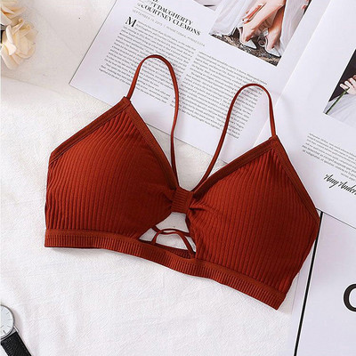 Seksi ženski grudnjak bez leđa Bešavni križni ljepotan grudnjak s omotom na leđima Djevojka Udoban prsluk Donje rublje Ženski ženski grudnjaci bez žica