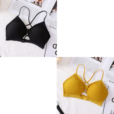 Seksi ženski grudnjak bez leđa Bešavni križni ljepotan grudnjak s omotom na leđima Djevojka Udoban prsluk Donje rublje Ženski ženski grudnjaci bez žica