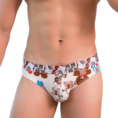 KWAN.Z apakšveļa vīriešu ropa interjers hombre kokvilna karikatūra print vīriešu apakšveļa calzoncillos hombre vīriešu biksītes cueca apakšveļa