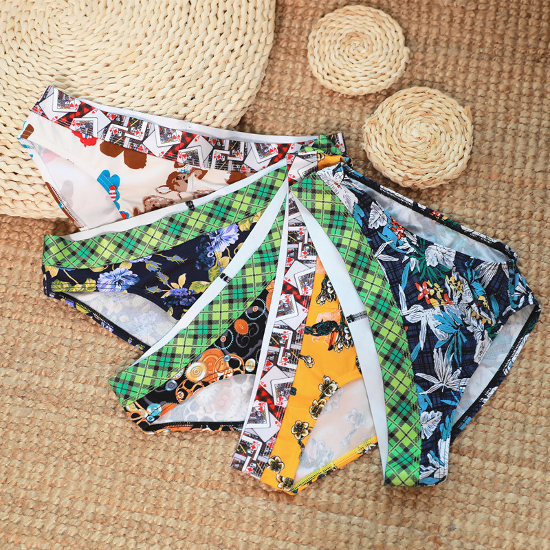 KWAN.Z ανδρικά εσώρουχα ropa εσωτερικά hombre βαμβακερά καρτούν print ανδρικά εσώρουχα calzoncillos hombre ανδρικά σλιπ cueca εσώρουχα