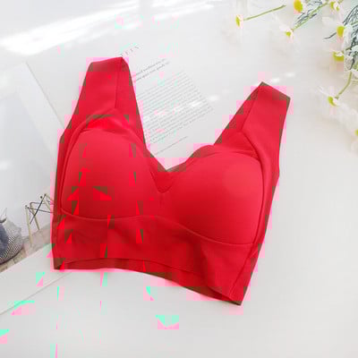 Sutiene fără cusături pentru femei Sutien Push Up pentru femei fără sârmă Cupă subțire Lenjerie de corp pentru femei Bralette Plus Size Lenjerie 5XL