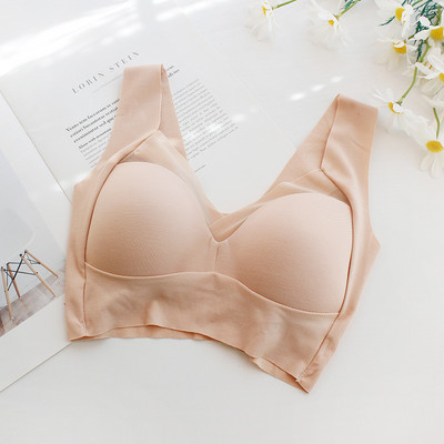 Sutiene fără cusături pentru femei Sutien Push Up pentru femei fără sârmă Cupă subțire Lenjerie de corp pentru femei Bralette Plus Size Lenjerie 5XL