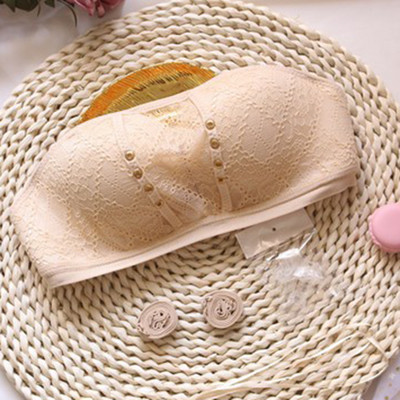 Γυναικείο δαντελένιο συνονθύλευμα Σέξι στράπλες σουτιέν Push Up Εσώρουχα μονόχρωμα σουτιέν χωρίς ραφές Γυναικεία εσώρουχα σταυρού