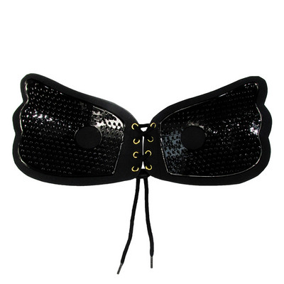 Γυναικείο αόρατο σουτιέν Super Push Up χωρίς ραφή αυτοκόλλητο, κολλώδες γαμήλιο πάρτι μπροστά στράπλες ABCD Cup Fly σουτιέν