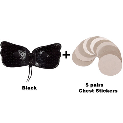 Γυναικείο αόρατο σουτιέν Super Push Up χωρίς ραφή αυτοκόλλητο, κολλώδες γαμήλιο πάρτι μπροστά στράπλες ABCD Cup Fly σουτιέν