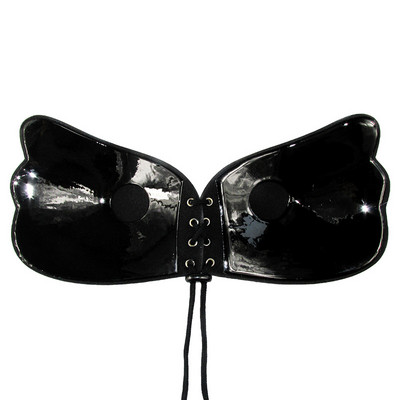 Γυναικείο αόρατο σουτιέν Super Push Up χωρίς ραφή αυτοκόλλητο, κολλώδες γαμήλιο πάρτι μπροστά στράπλες ABCD Cup Fly σουτιέν