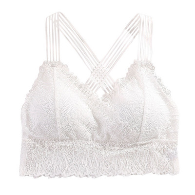 Γυναικεία σέξι δαντελένια εσώρουχα γαλλικού στυλ Beauty back tube σουτιέν φλοράλ δαντέλα καμισόλ Γυναικεία εσώρουχα βάσης нижнее белье женское