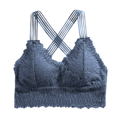 Γυναικεία σέξι δαντελένια εσώρουχα γαλλικού στυλ Beauty back tube σουτιέν φλοράλ δαντέλα καμισόλ Γυναικεία εσώρουχα βάσης нижнее белье женское